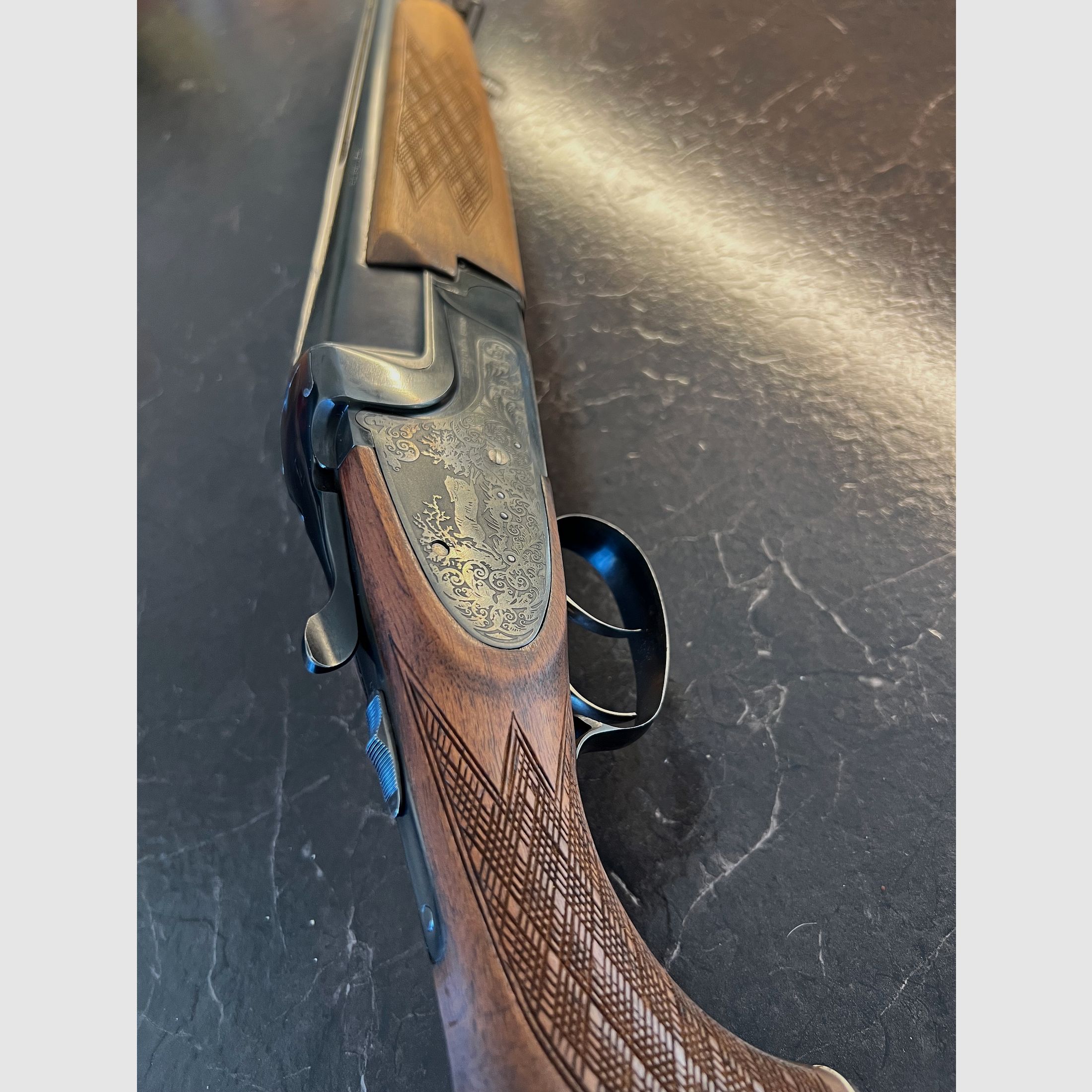 Brno shotgun 12/70 with ejector