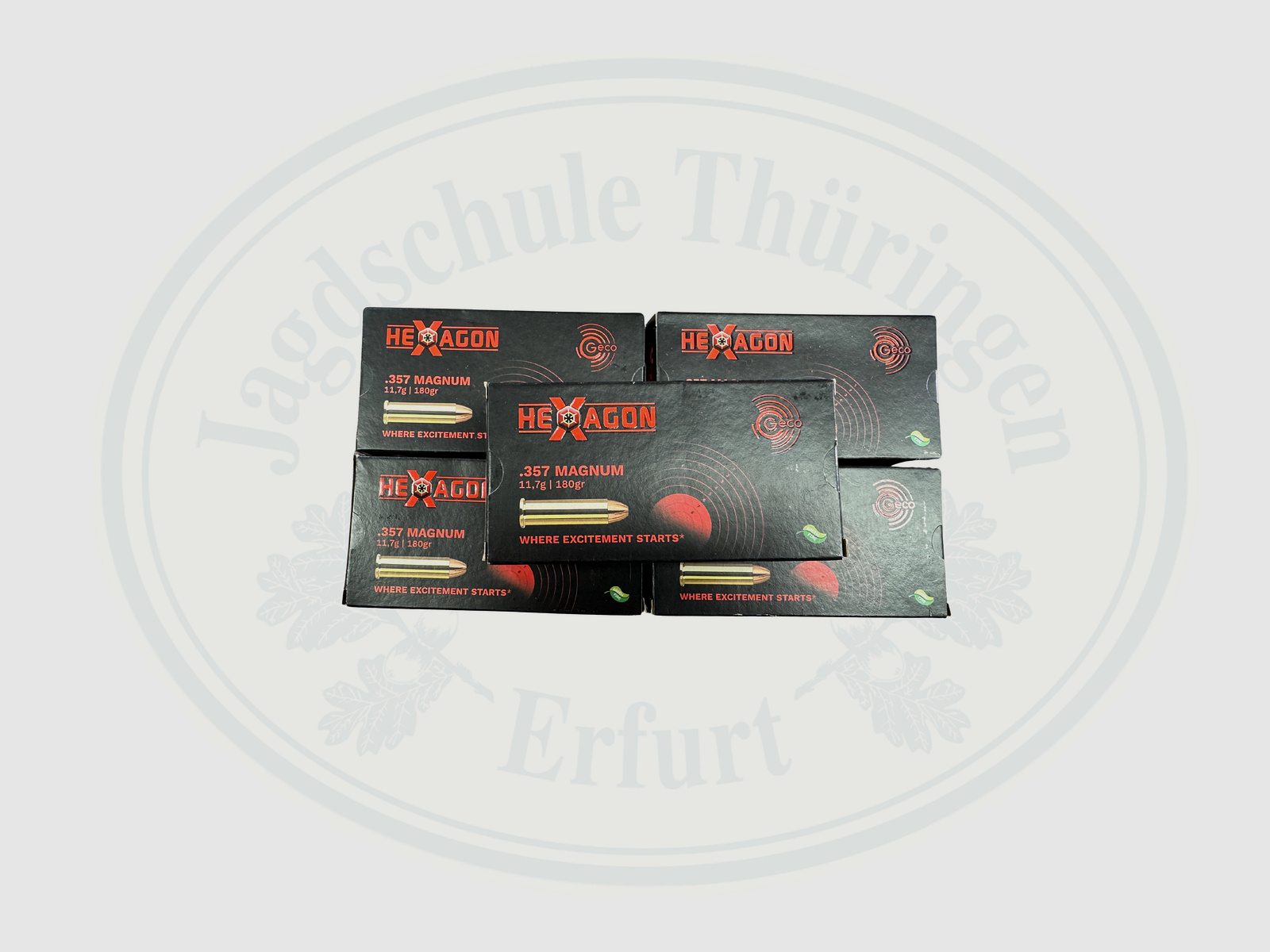 GECO EXAGON MATCH GRADE .357 Mag, 11,7 g / 180gr