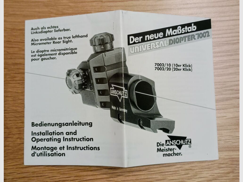 Anschütz Special 2007-2013