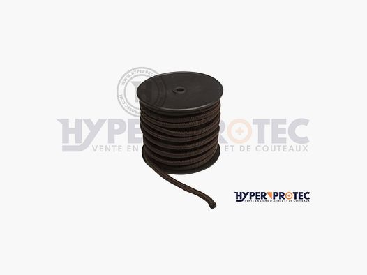 Corde noire diametre 5 mm - longueur 70 m