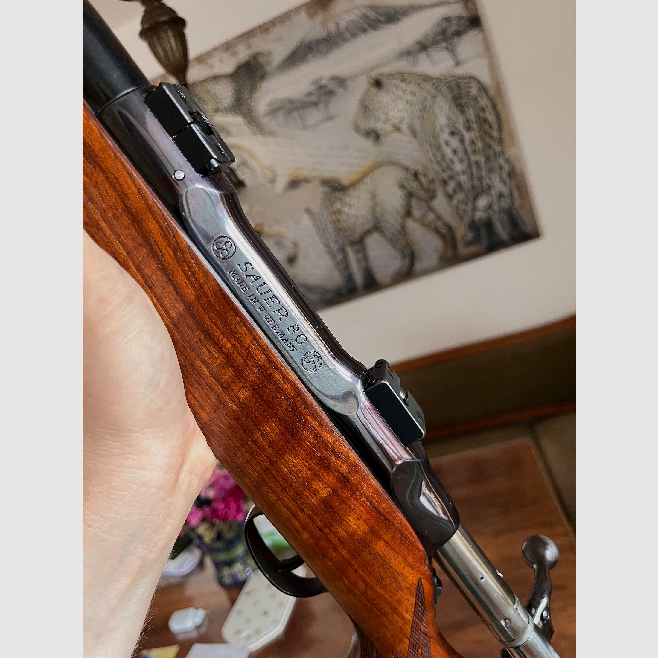 Sauer 80 7x64 with EAW bases