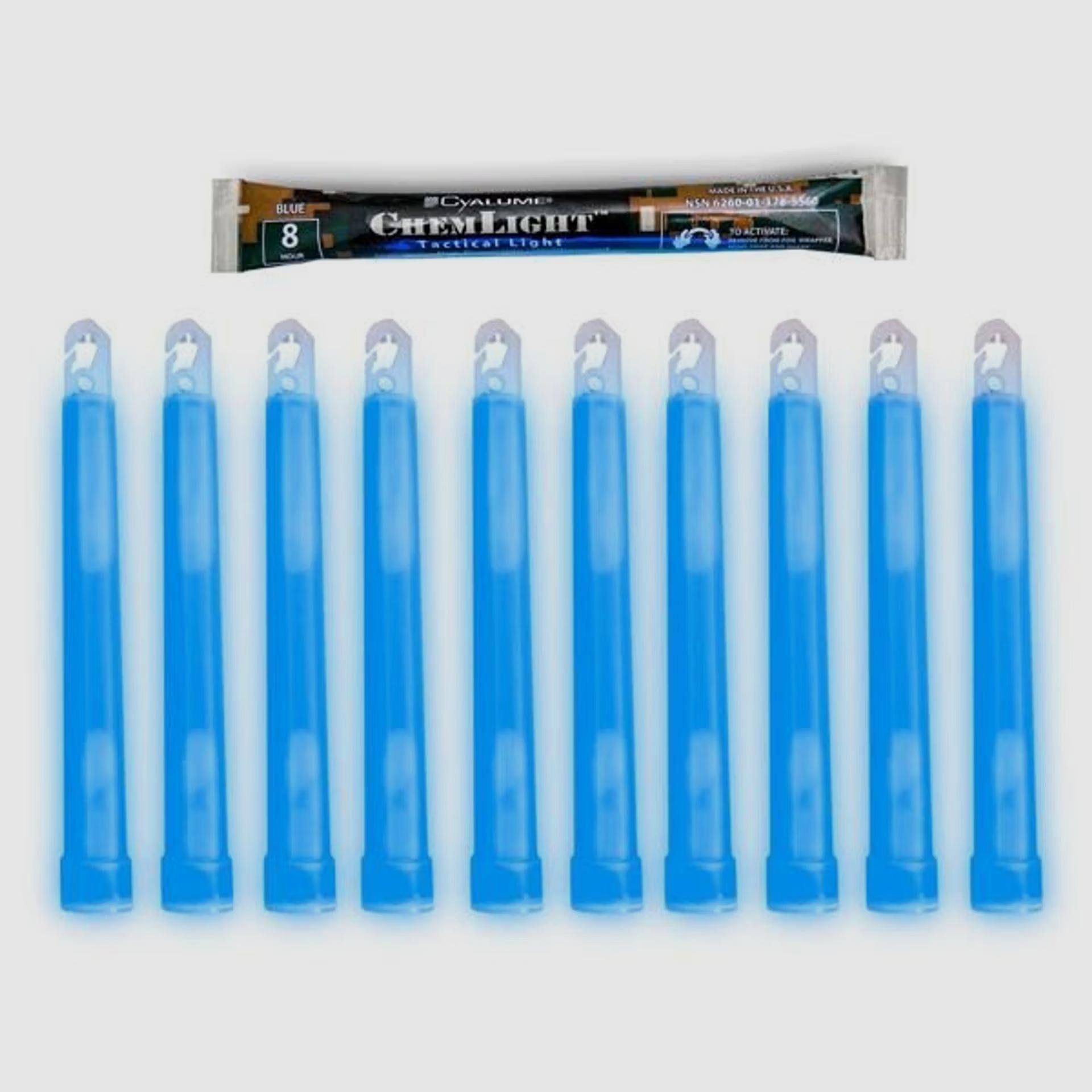 Caylume ChemLight blauw, 8u brandduur, 1 stuk