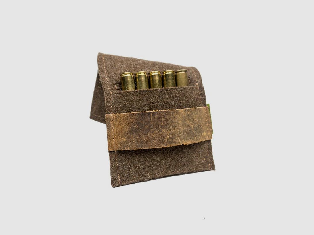 Felt cartridge case, set of 5