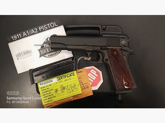 ROCK ISLAND ARMORY 1911 A1 TAILLE COMPLÈTE