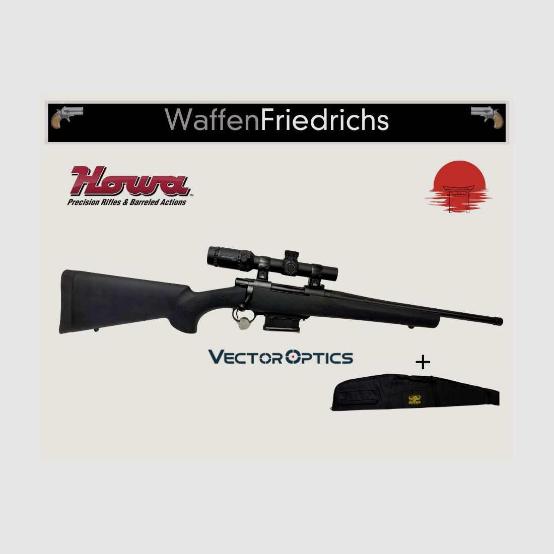 HOWA M1500 Hogue "The Short Samurai Standard" - Komplettangebot - Waffen Friedrichs, Bild 1 von 10