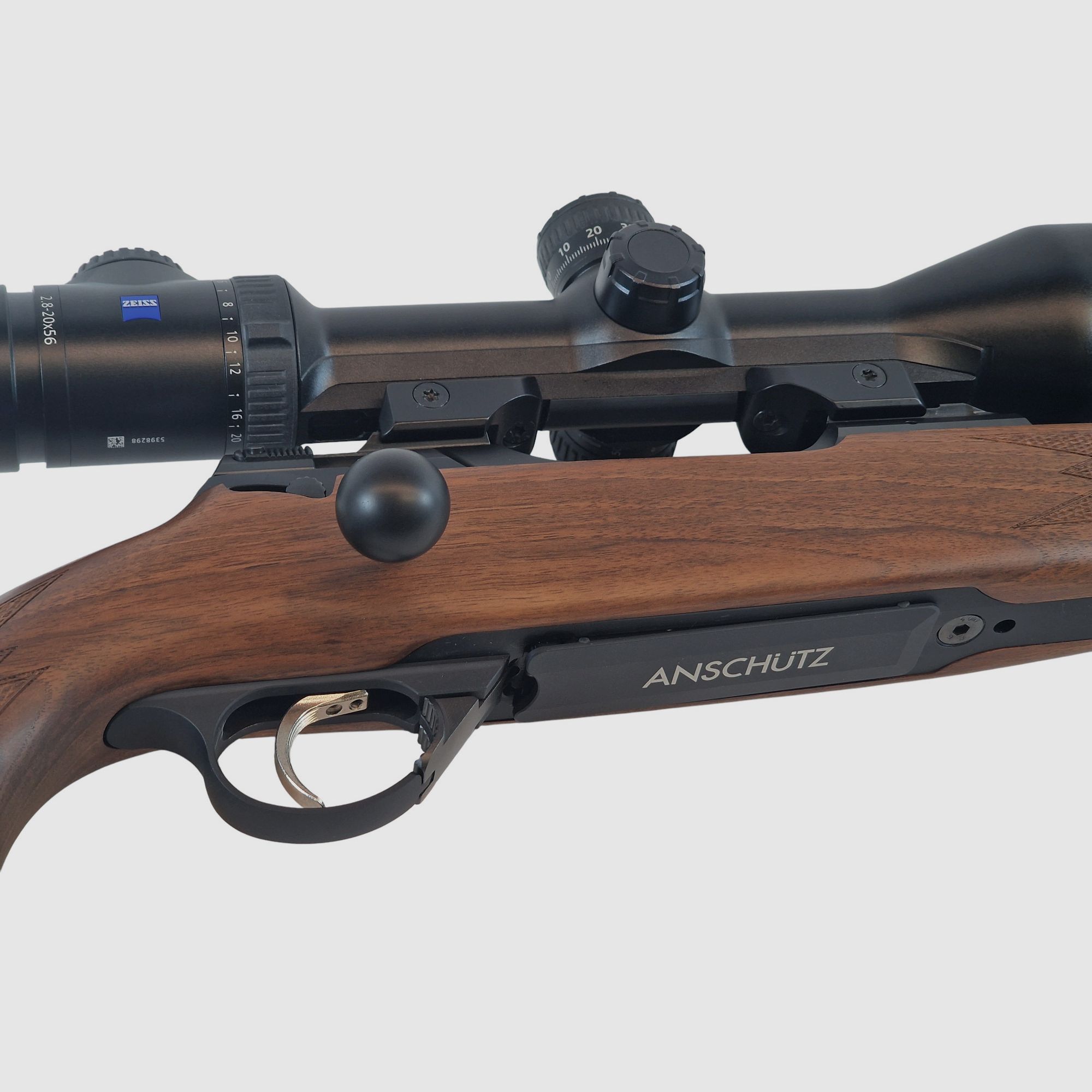 Anschütz Mod. 1782 in caliber .30-06 Spring. LL 52cm with M15x1 and Zeiss V8