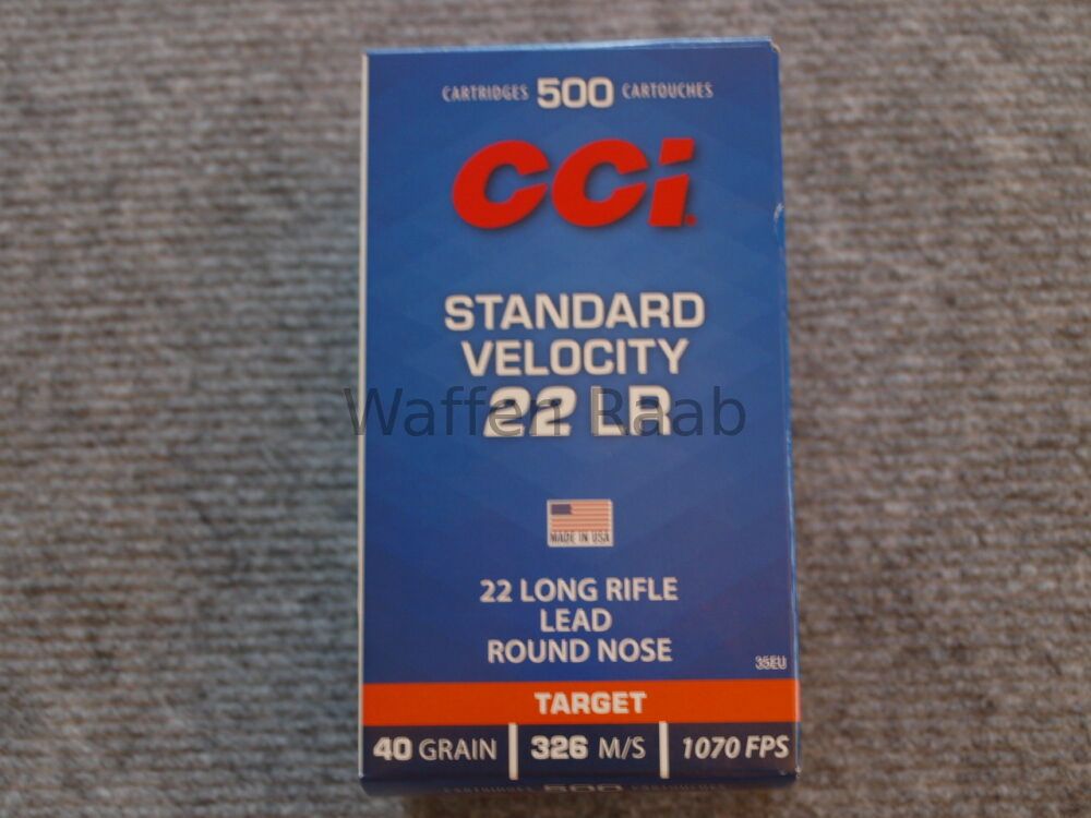 CCI Standard Velocity CCI Standard Velocity 22LR