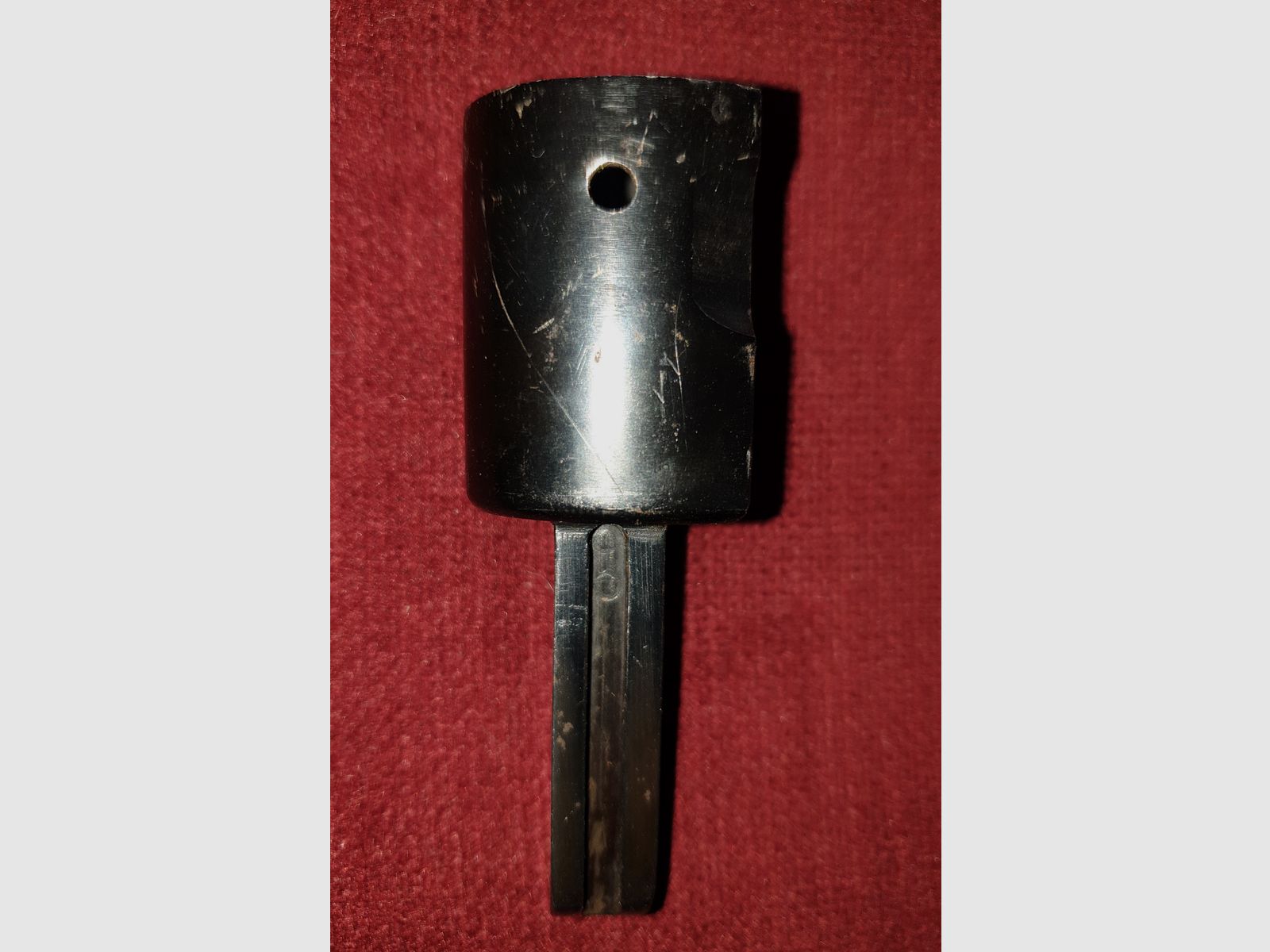 2 Wk. bayonet holder for Mauser K98 with acceptance stamp