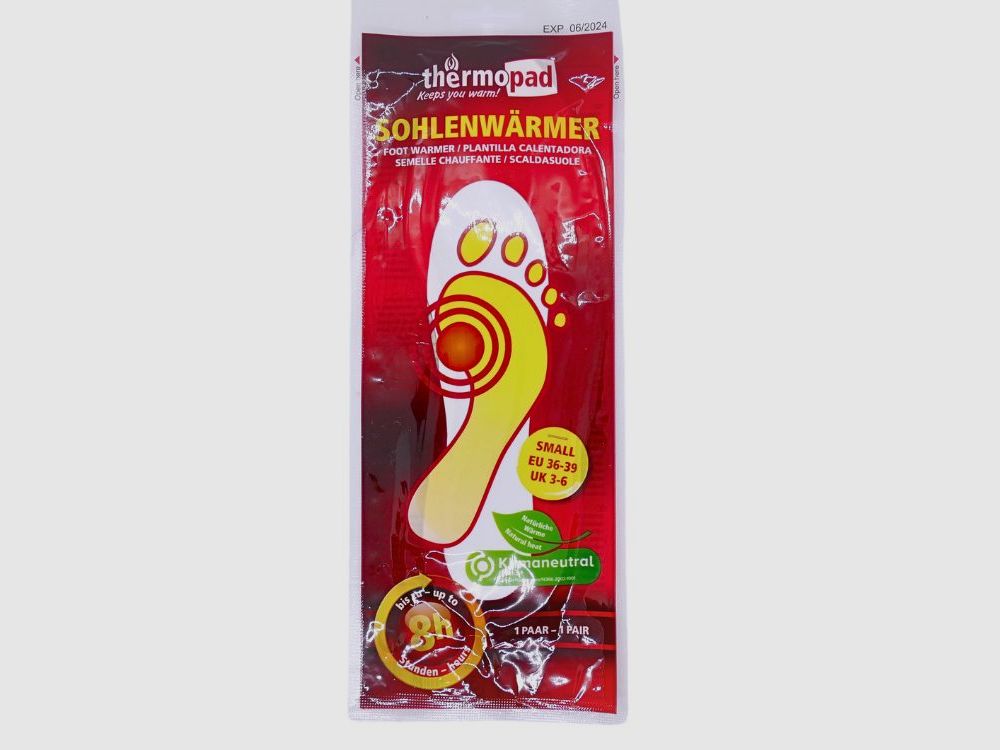 Alljagd Thermopad Calentadores de Suela Talla 44-46 Accesorios de Caza