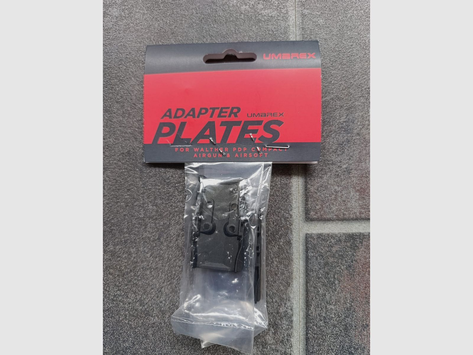 Adapterplatten RED DOT für Walther PDP T4E RAM Airsoft 6mm BB, 4,5mm