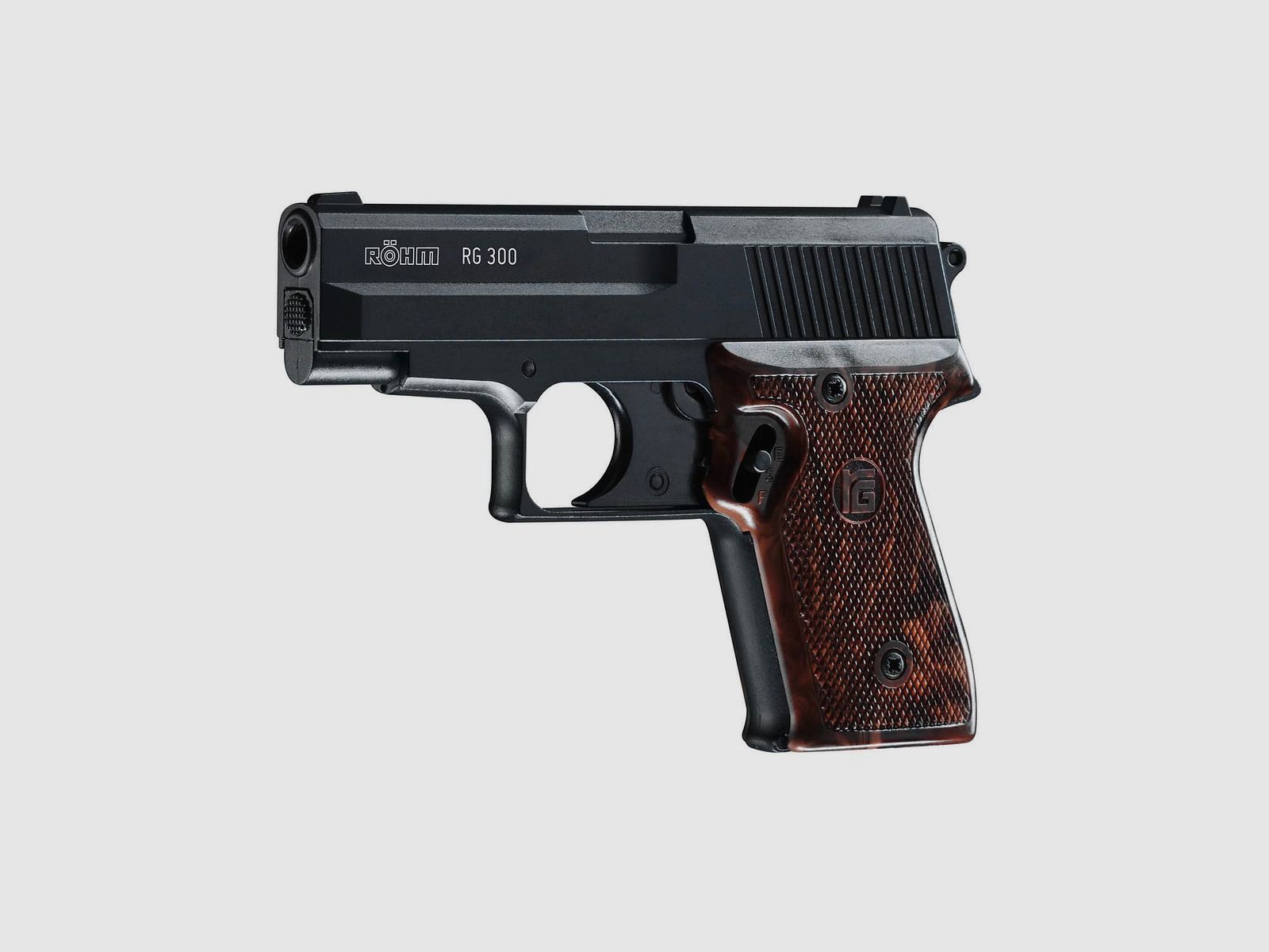 RÖHM Gaspistole (SRS) RG 300 schwarz Kal. 6mm Flobert