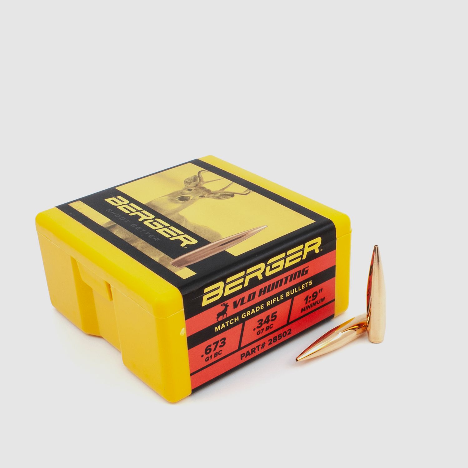 Berger Geschoss 7mm/.284 VLD Hunting 180GR 100 Stück