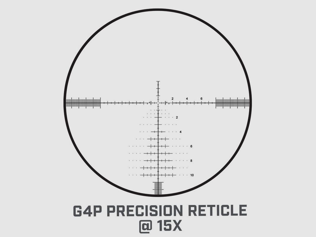 Bushnell Zielfernrohr Elite Tactical XRS3 6-36x56 Absehen G4P FFP #ETXRS3G4