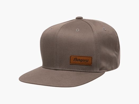 Bergans Nordmarka Snapback Cap Solid Grey One Size
