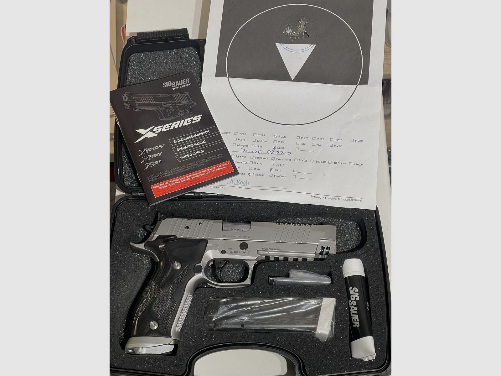 SIG Sauer P226 X-Five Skeleton (Mastershop)