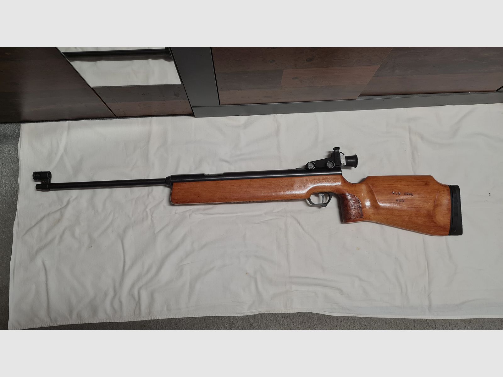 Haenel Meisterschafts air rifle (MLG) 312 GST POS Karl-Marx Gera VB