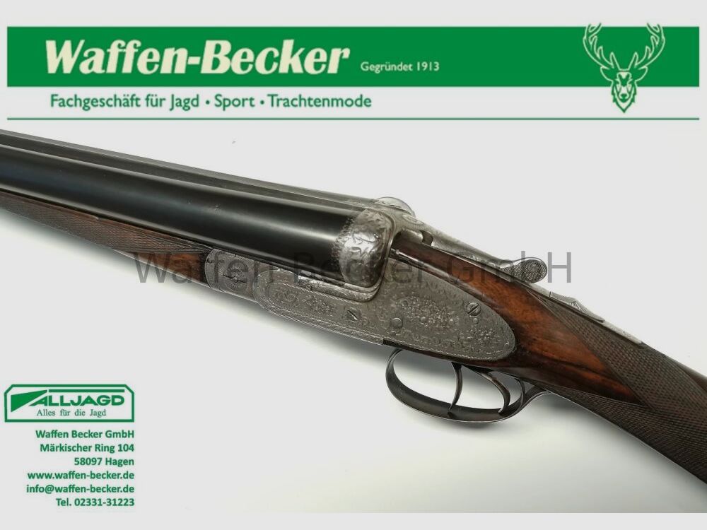 Defourny Herstal Seitenschlossflinte Luxus Doppelflinte Schwesternflinte Nr.2, Seitenschlosse