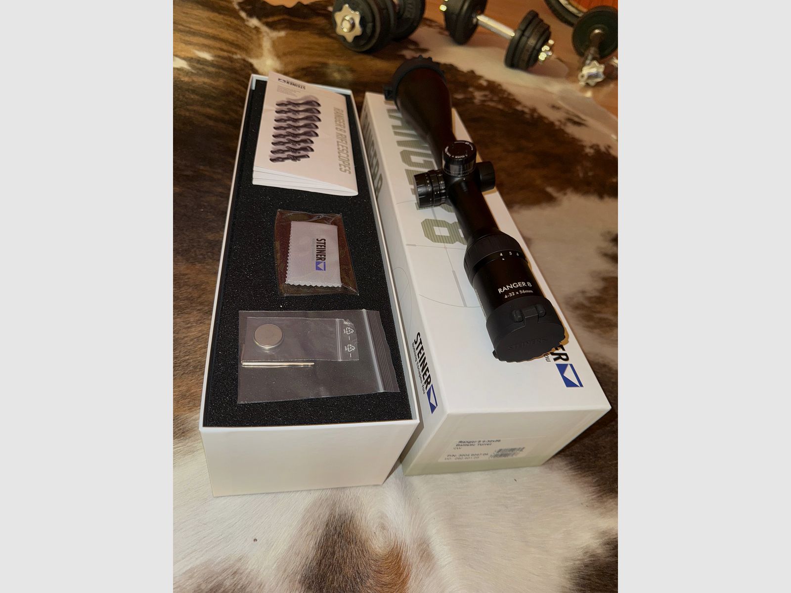 Steiner Ranger 8 4-32x56 BT riflescope