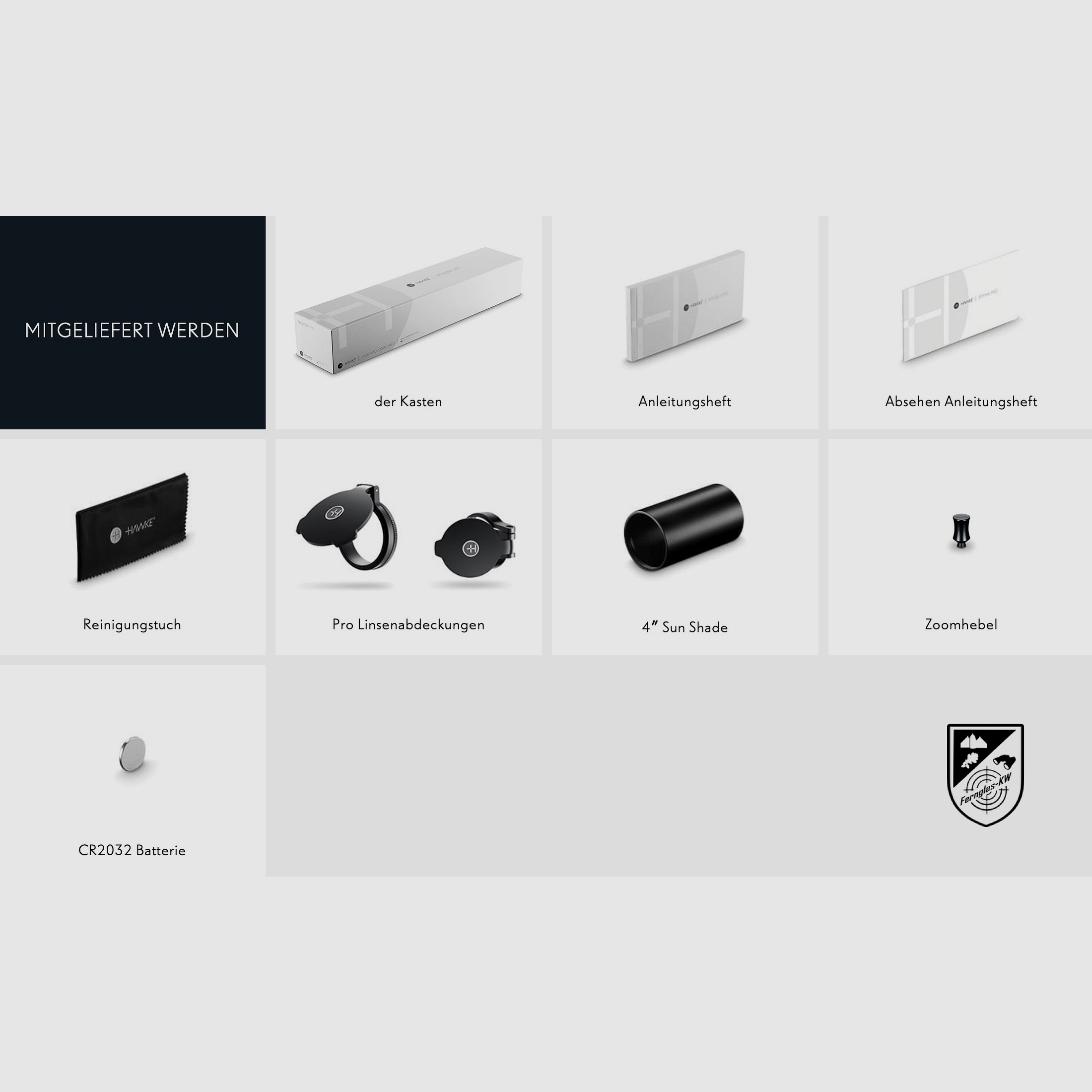 HAWKE 18530 Zielfernrohr Frontier FFP 4-20x50 Mil Pro