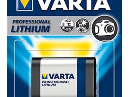 1x VARTA 2CR5 6V Professional Photo Lithium Batterie für Nachtsichtgerät; Taschenlampe, Photoapperat