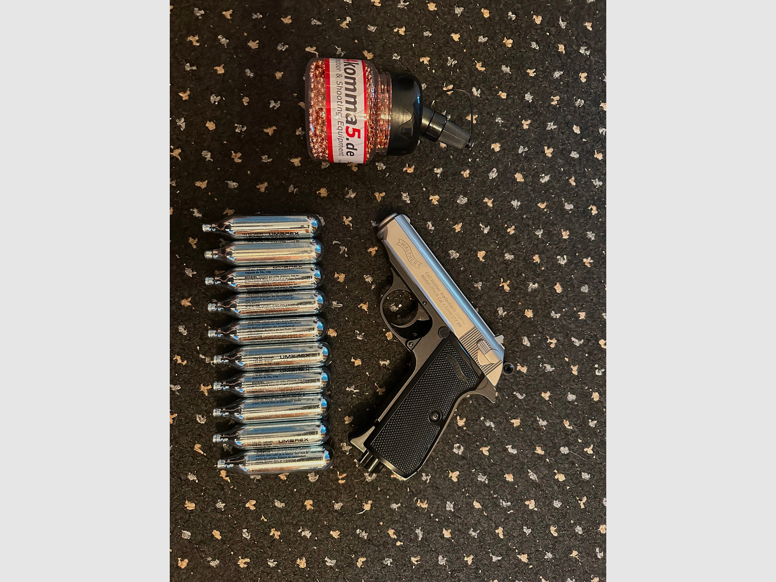 Walther PPK-S 4,5mm Set 