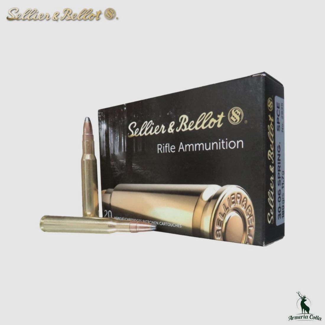 Sellier & Bellot Munizioni Spce cal. .30-06 Sprg. 180 gr. art. V331772