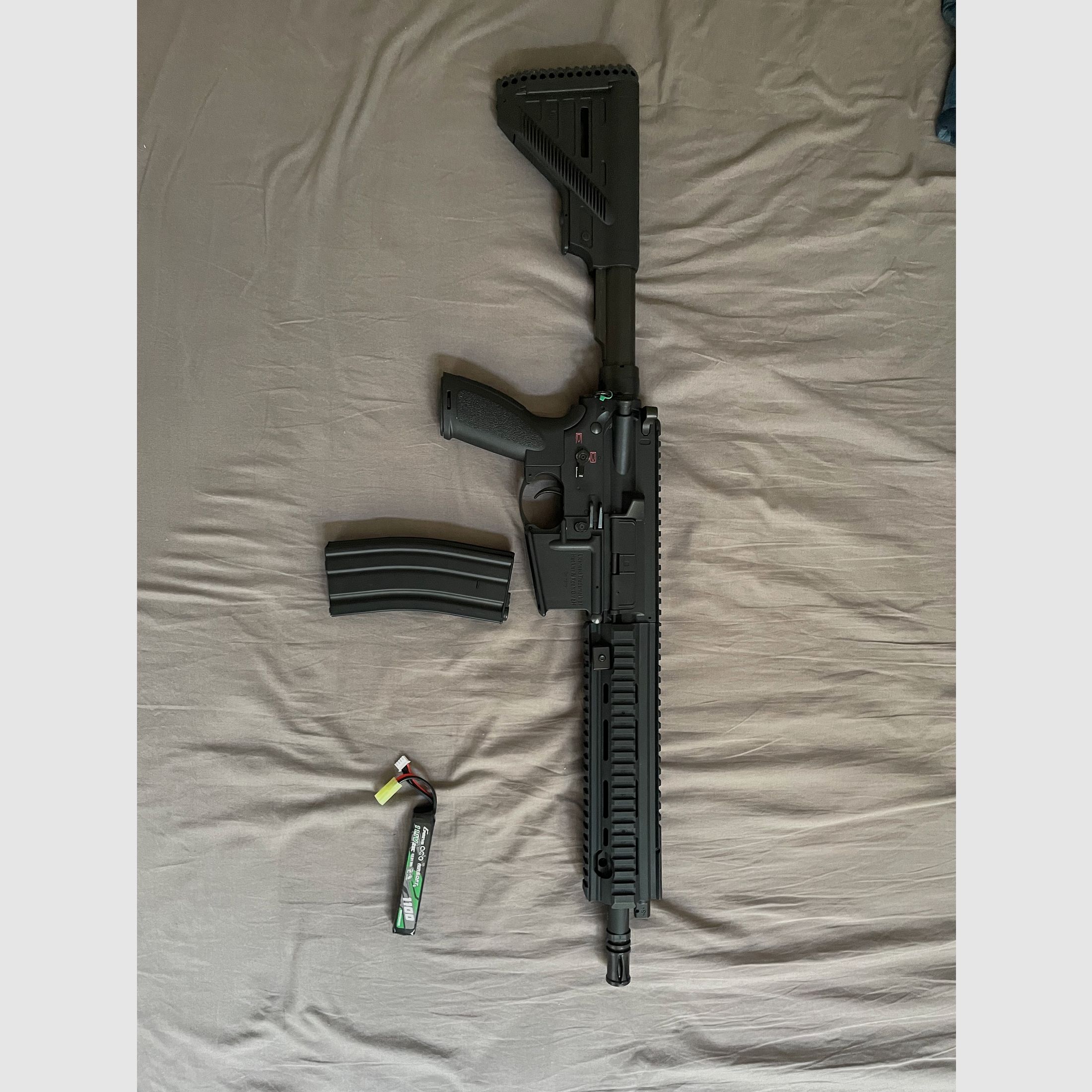 Airsoft HK416 S-AEG 1.3 Joule in pretty good condition