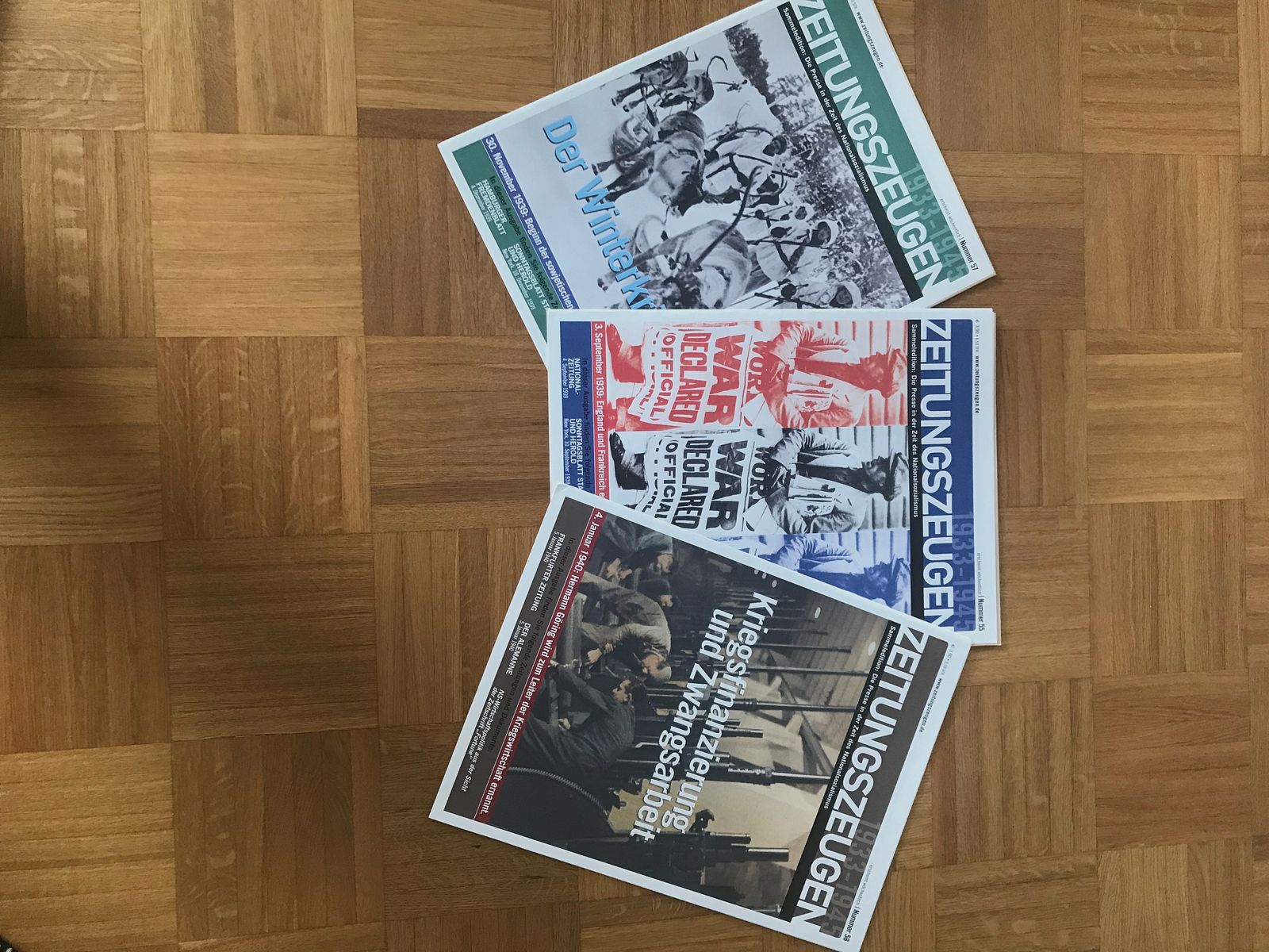 Sammeledition Zeitungszeugen 102 Stück 