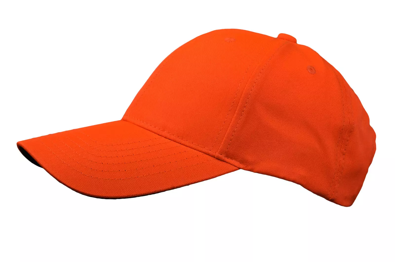 Casquette orange fluo