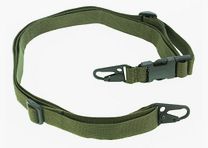 Heckler & Koch Cinghia a 3 Punti con Rilascio Rapido, 25 mm, Verde Oliva