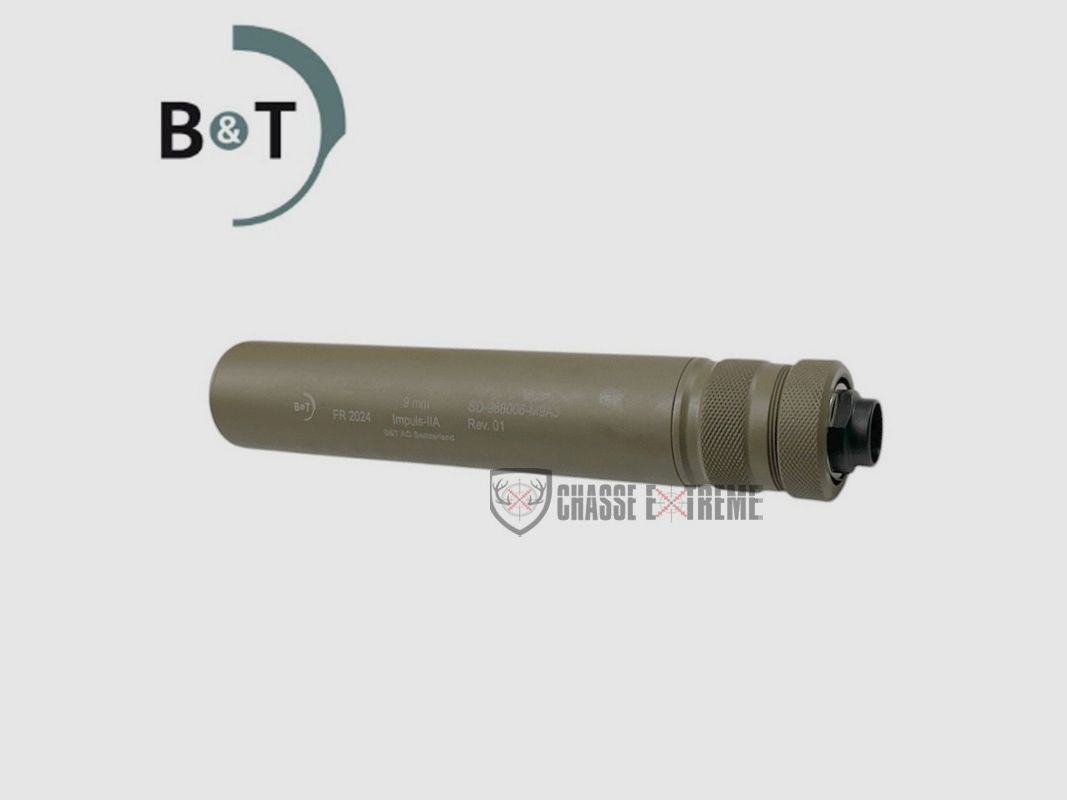 Schalldämpfer B&T Impuls IIA Kal 9x19 für Beretta M9A3 Fde