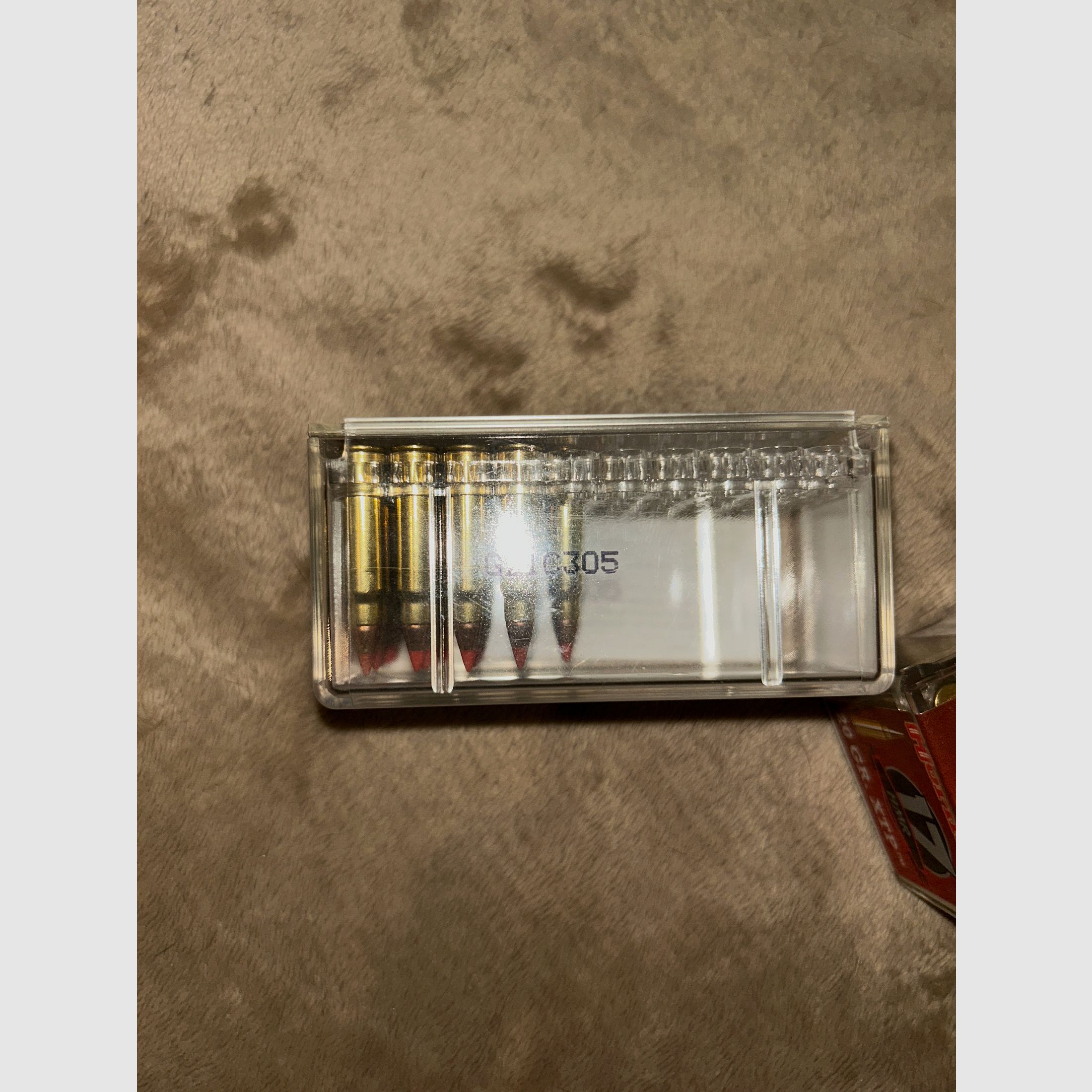 .17 HMR Restmunition 74 coups