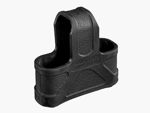MAGPUL magazine grip, polymer quick draw aid AR15 3-pack, black