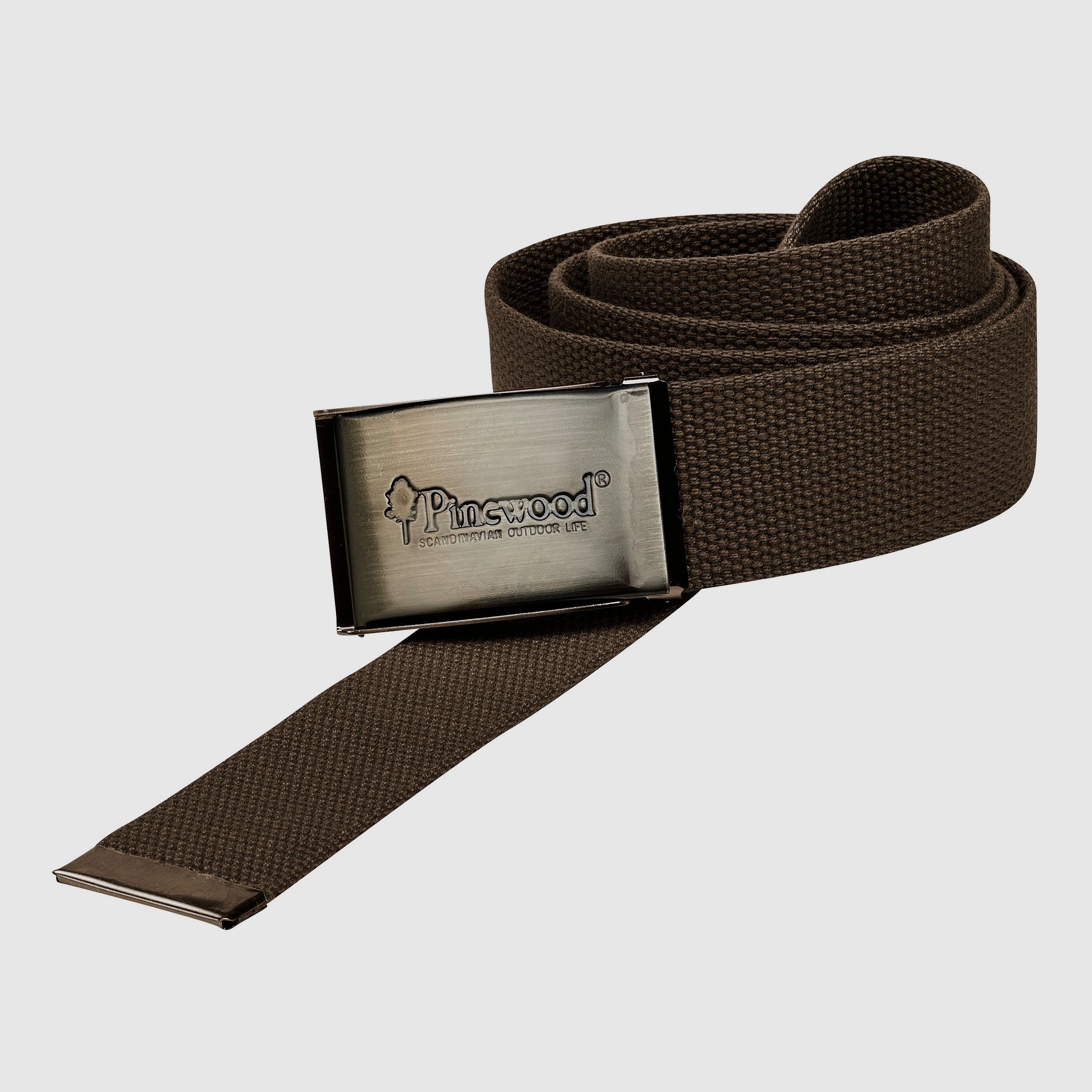 Pinewood Canvas Gürtel brown