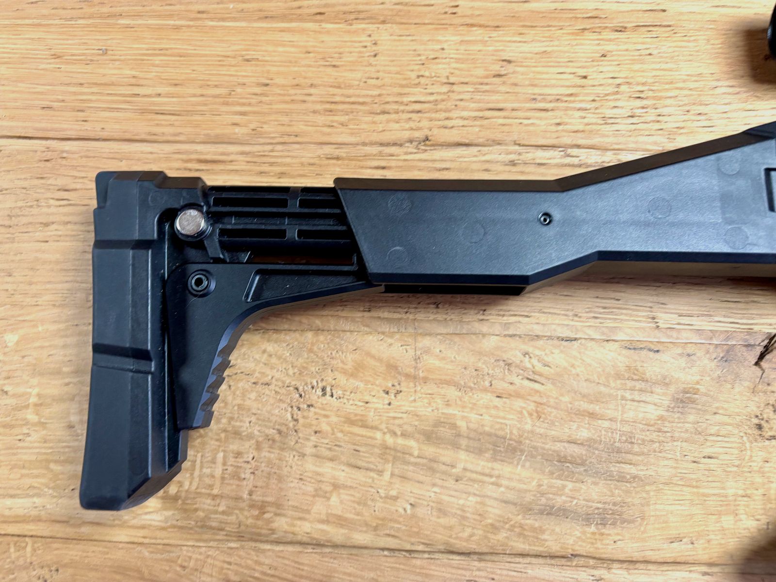 Selbstladebüchse CZ Scorpion Evo 3 S1 Carbine Sportabzug, Schubschaft klappbar,  Kompensator – Kaliber 9 mm Luger inkl. Red Dot u 5fach Magnifier