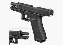 Glock 17 Gen5 – Pistola de Fogueo | Calibre 9mm P.A.K. / SRS