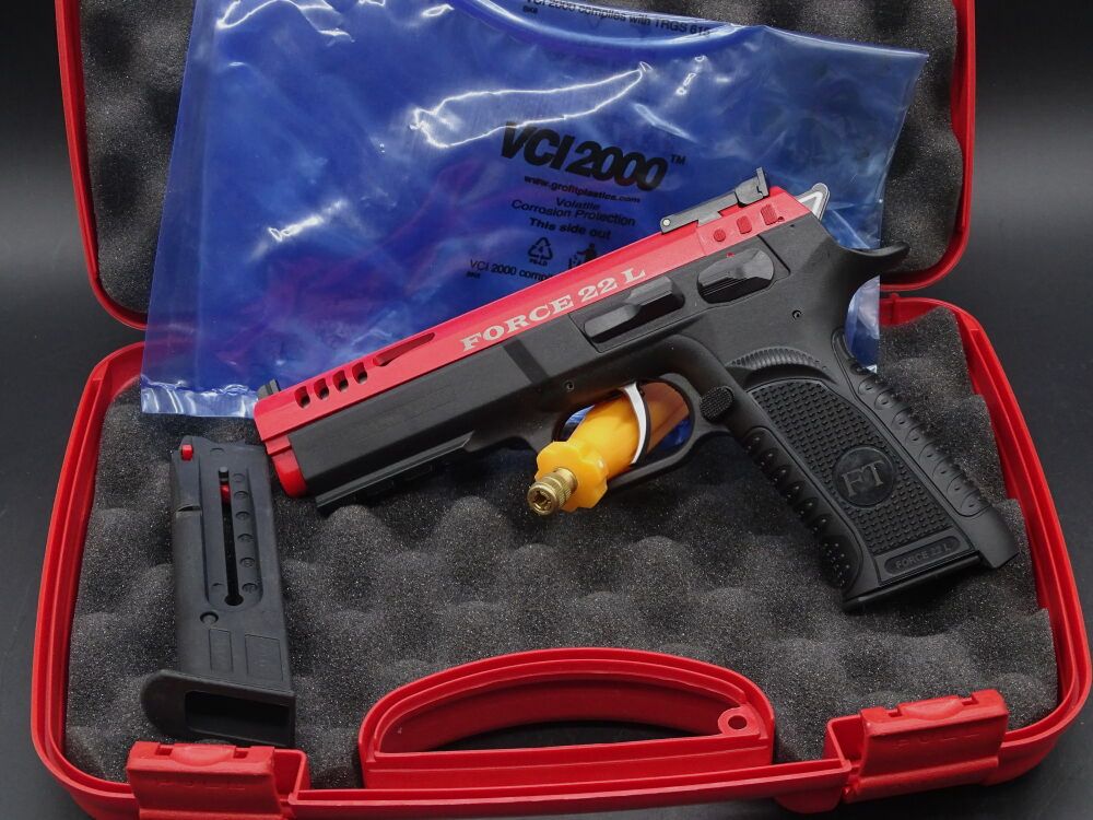 Tanfoglio Force 22 L Red Slide Kaliber .22lr Force 22 L
