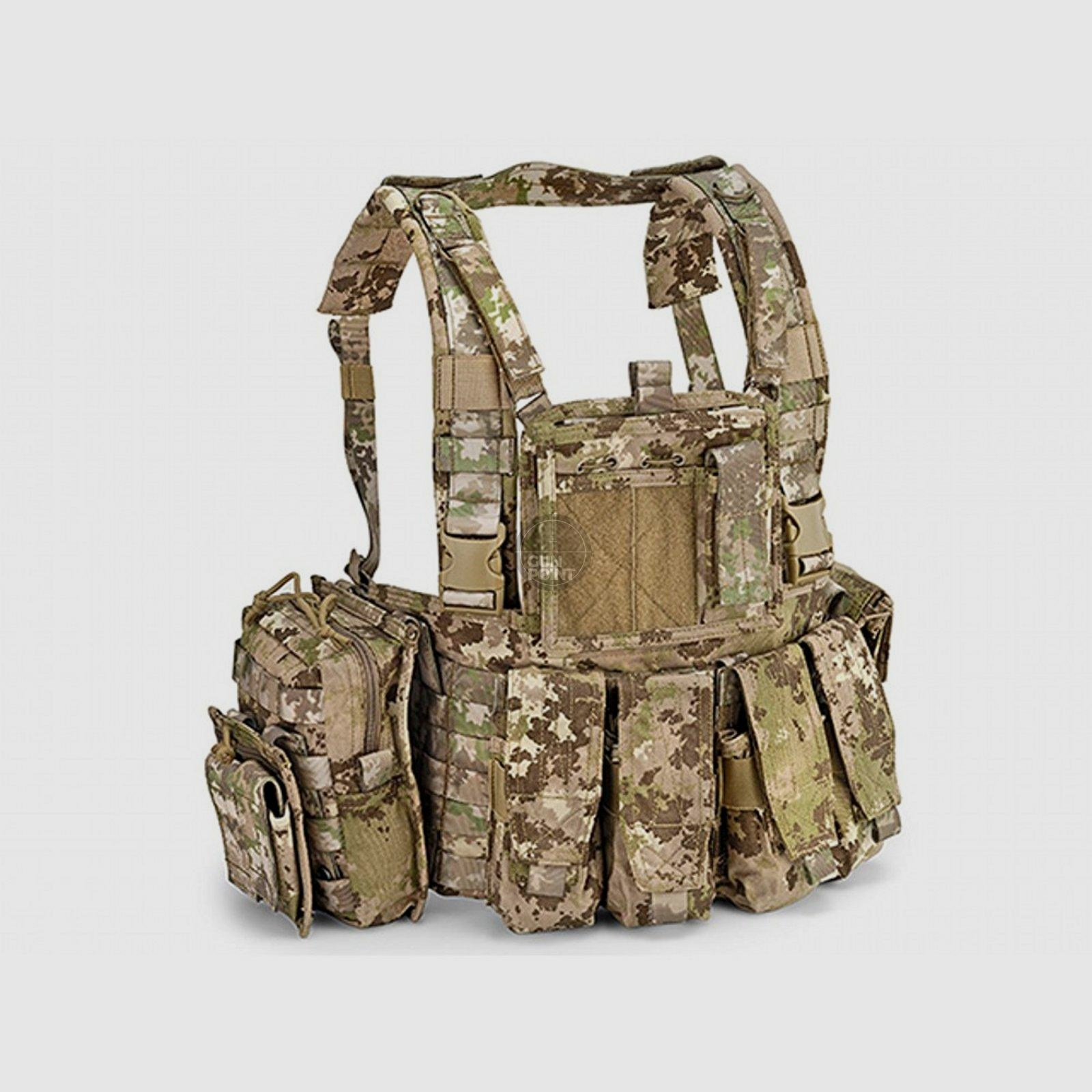 Defcon 5 Molle Recon Chest Rig Multiland Camo