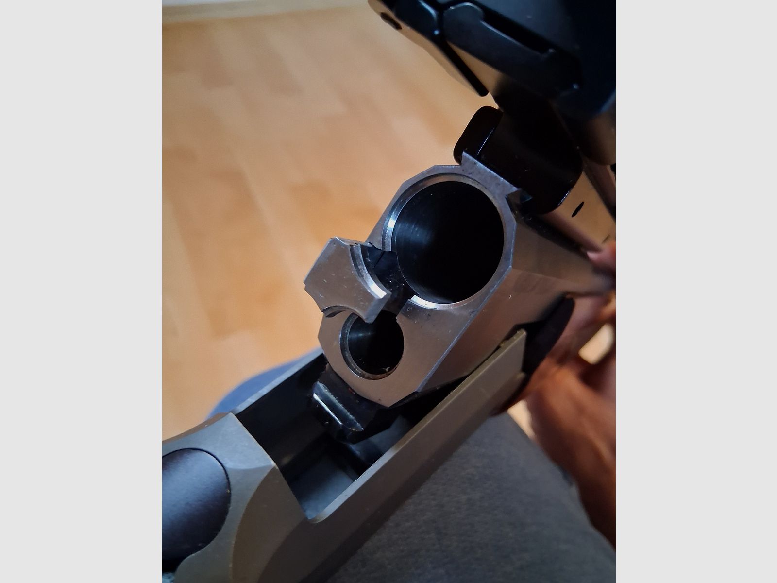 Bockbüchsflinte BBF Haenel Jaeger  8.10 mit Handspannung