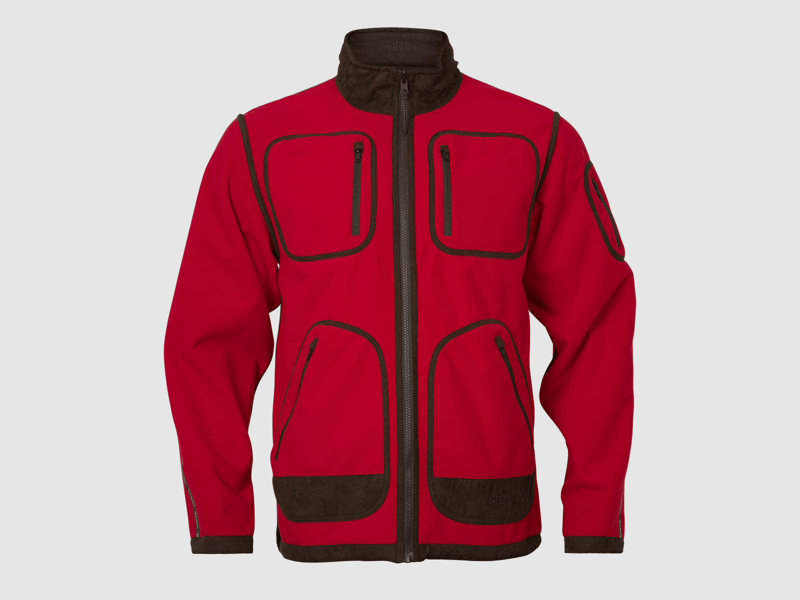 Härkila Kamko Regal rev. Suéter de forro polar Hombre Rojo/Marrón XXL
