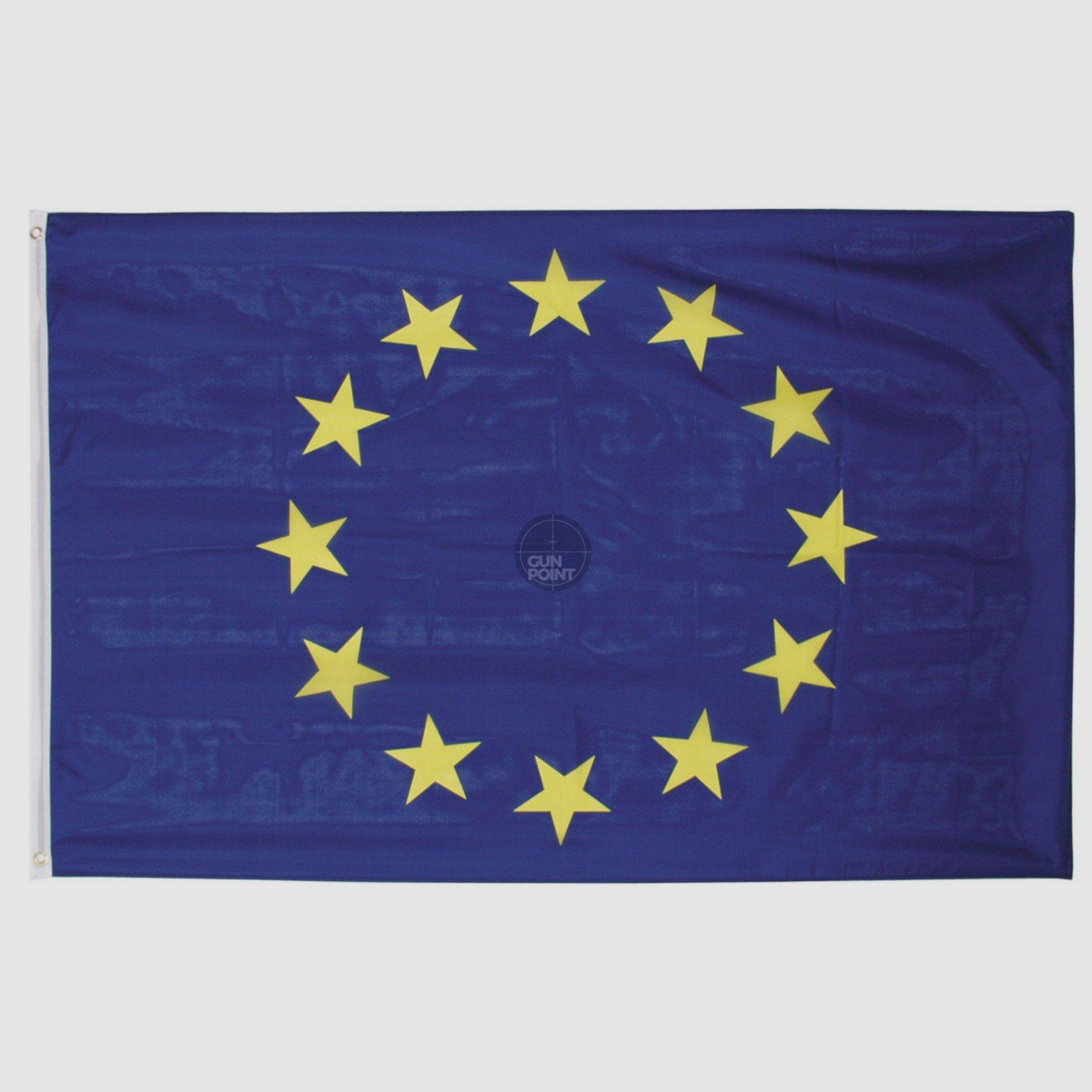 Fahne, Europa,Polyester, 90 x 150 cm