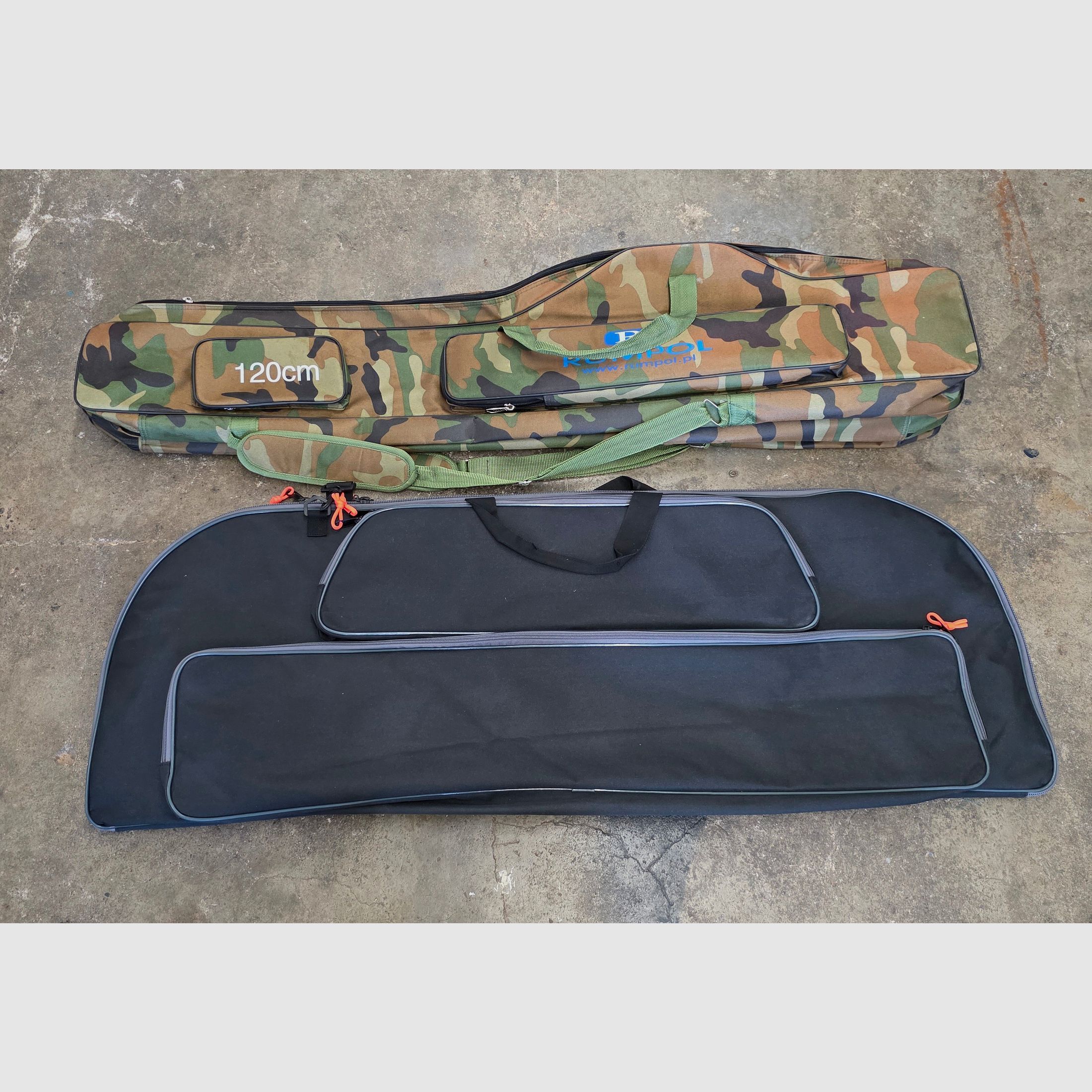 Konvolut Waffenkoffer und Taschen für Gewehr und Pistole 