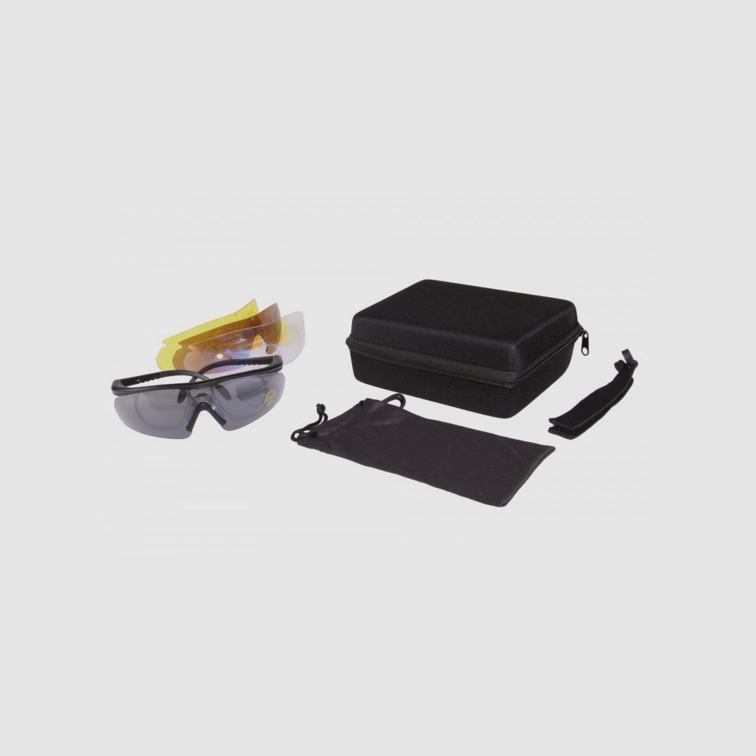 DELTA TACTICS Ballistische Brille Farbe Schwarz, Bild 2 von 2