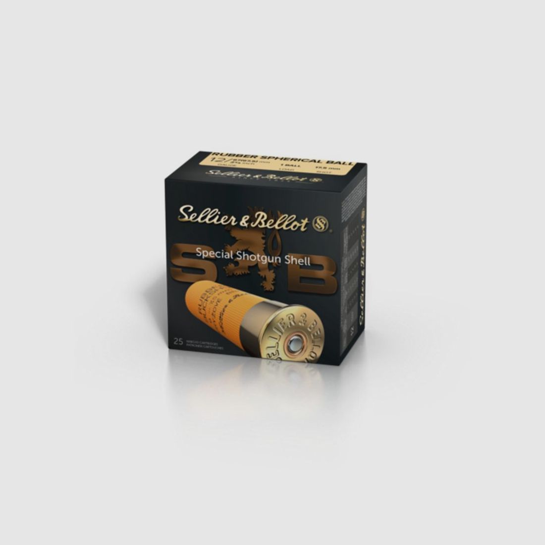 S&B Rubber Ball 12/67 17,5mm 1 Kugel, Bild 2 von 4