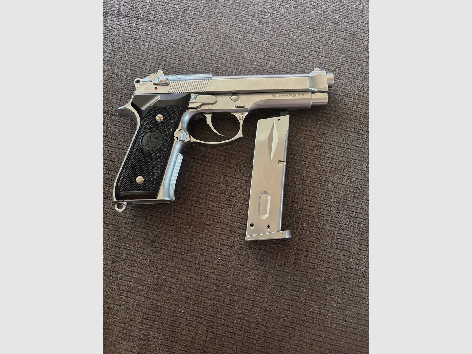 VERHANDELBAR M9 GBB AIRSOFT PISTOLE SILBER