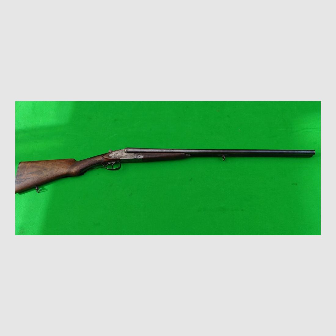 Inconnu fusil de chasse double 16/70