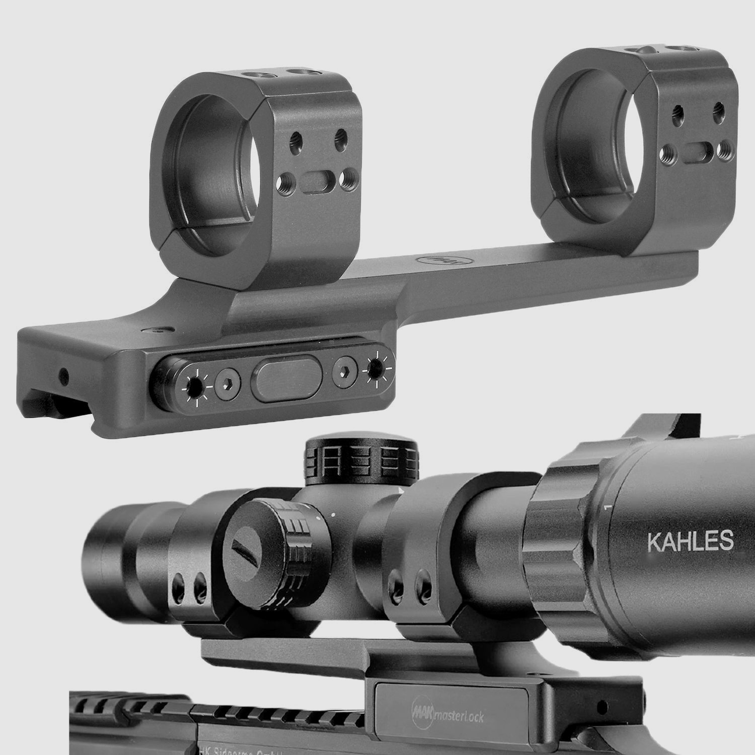 MAKmasterLock für ZF mit Kröpfung 3" / 78 mm | 23,0 mm | 34,0 mm