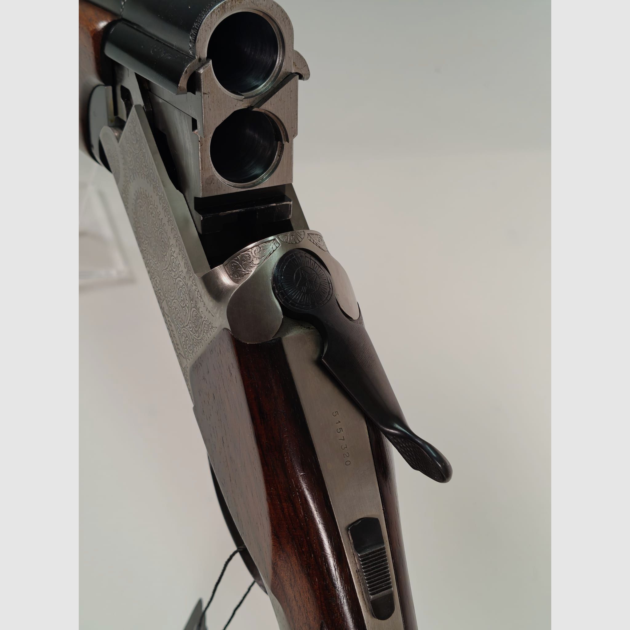 Sauer Franchi Mod. Favorit Bockdoppelflinte 12/70 / kurzer Schaft für Damen geeignet, Bild 7 von 8