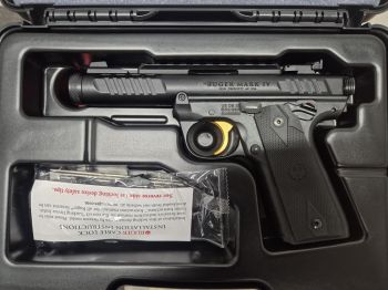 PISTOLA RUGER MARK IV 22/45 LITE .22 LR 4,4"/11,18CM NERO ANODIZZATO