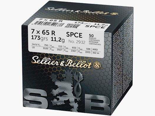 Sellier & Bellot TM SPCE 173gr 50 rounds